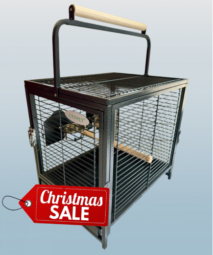 Parrot-Supplies Parrot Travel Cage - Black Parrot-Supplies Parrot Travel Cage - Black